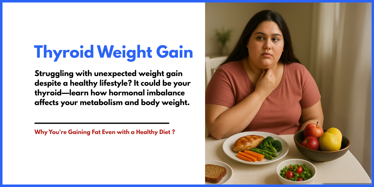 Thyroid Weight Gain: Why You’re Gaining Fat Even with a Healthy Diet