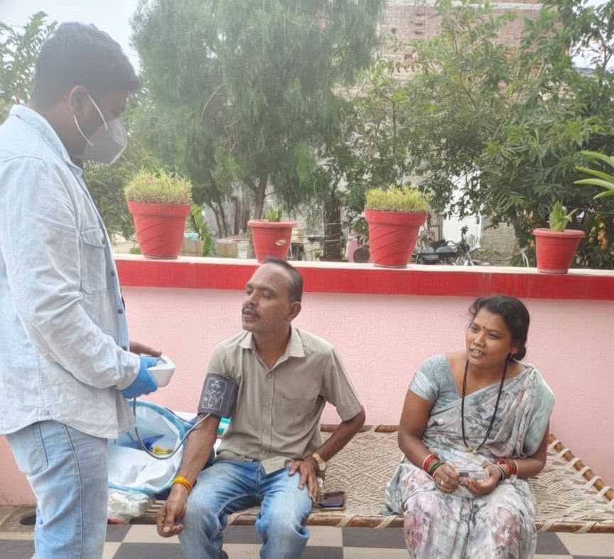 Community screening by YIRA staff