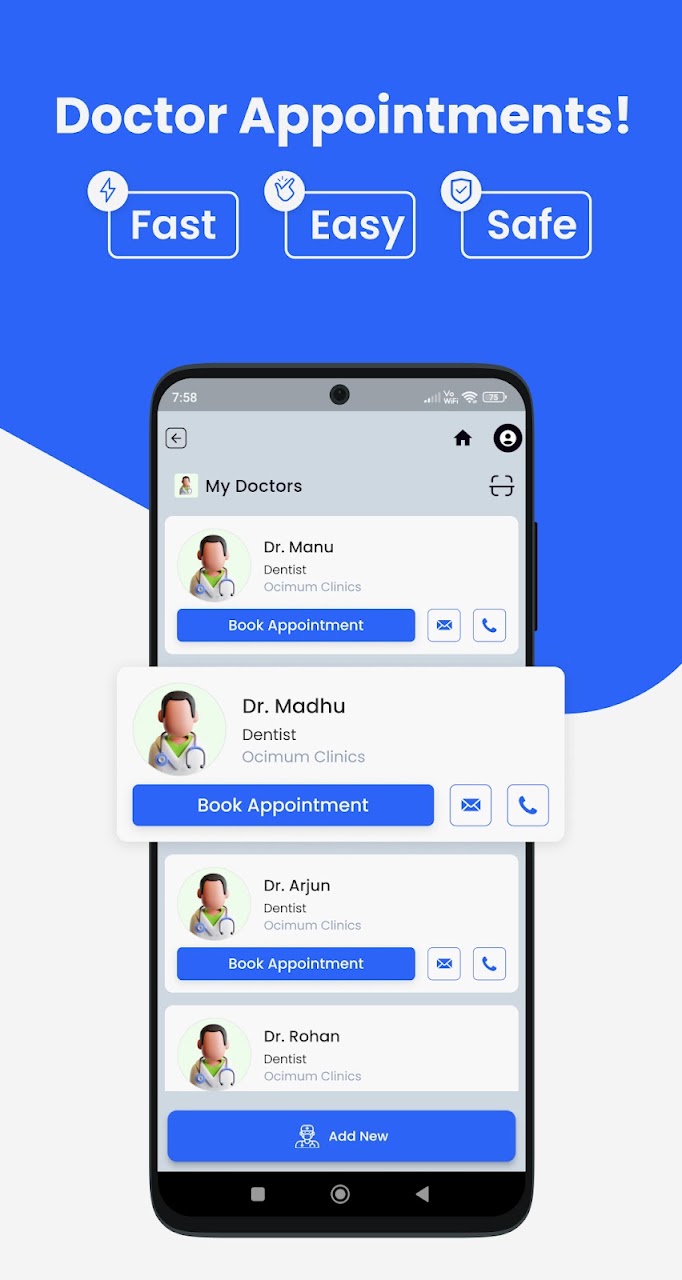 YIRA app: doctor appointments